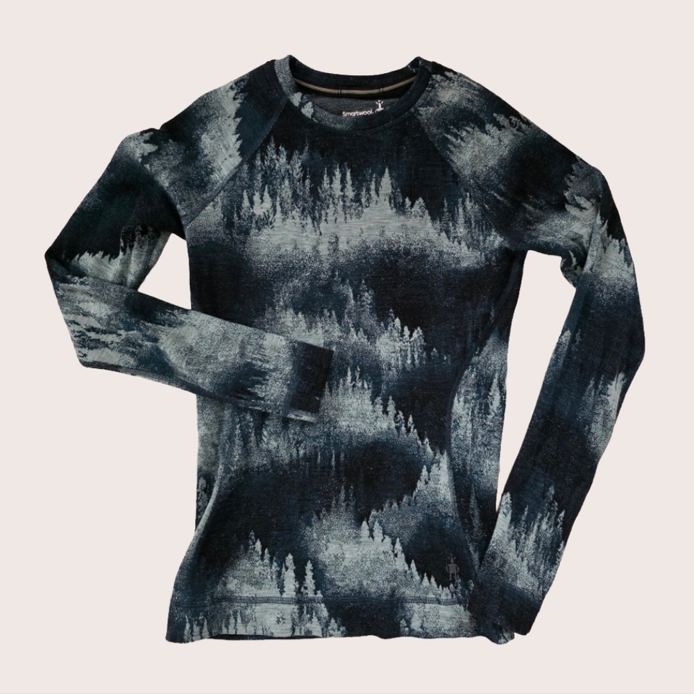 🤍 Smartwool 100% Merino Wool Base Layer Top 🤍